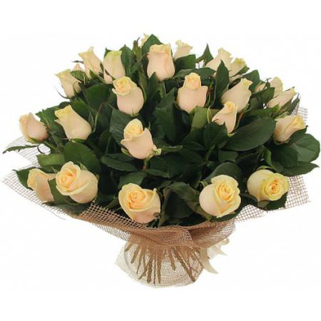 Букет из 51 белой эквадорской розы (70 см)